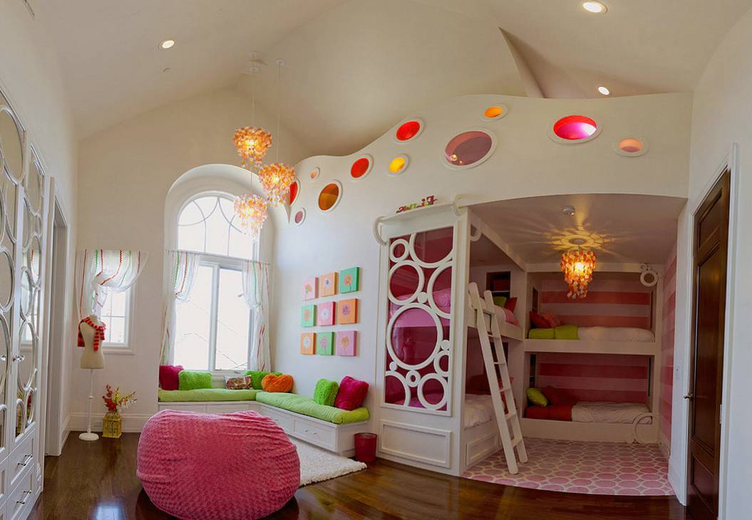 Детские спальни (100 фото): идеи дизайна, планировки, зонирования, и создания уюта в детской комнате для мальчика или девочки