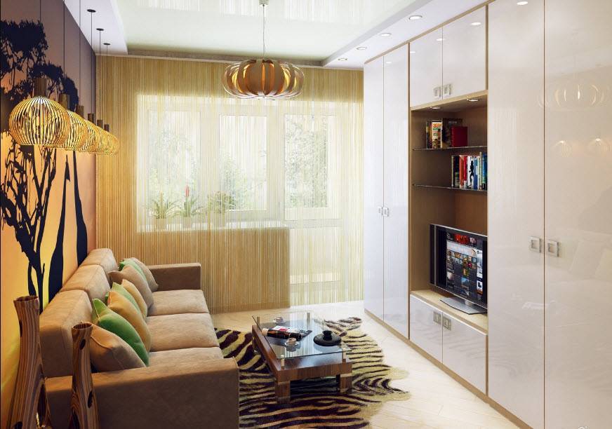 Дизайн зала: идеи интерьера в квартире