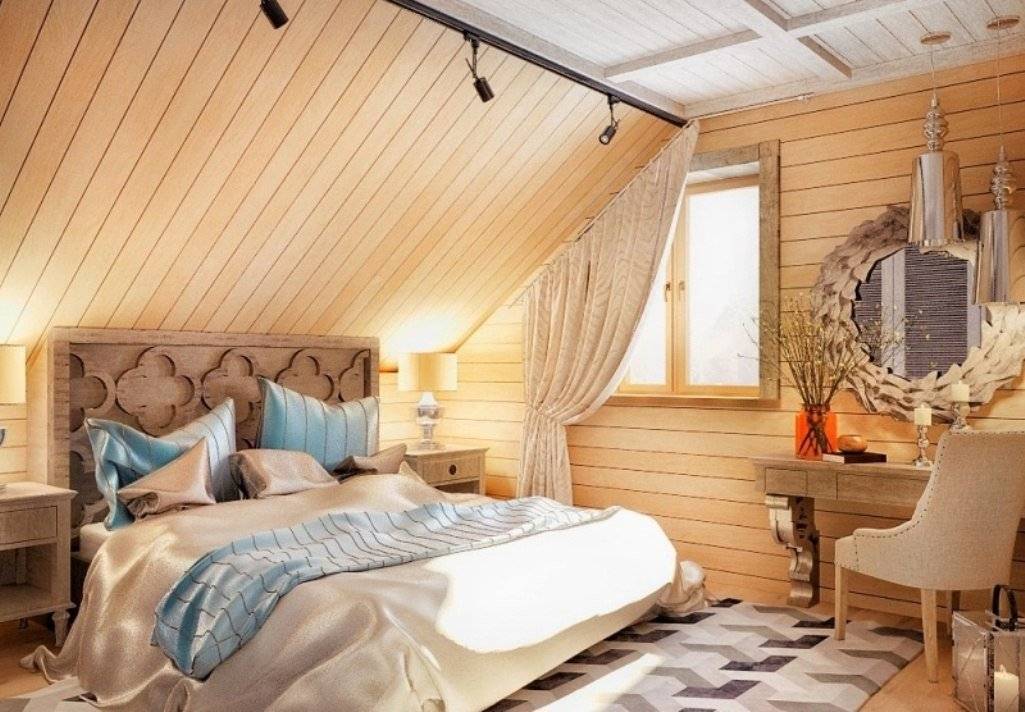 Спальня в частном доме: 100 фото лучших идей дизайна интерьеров