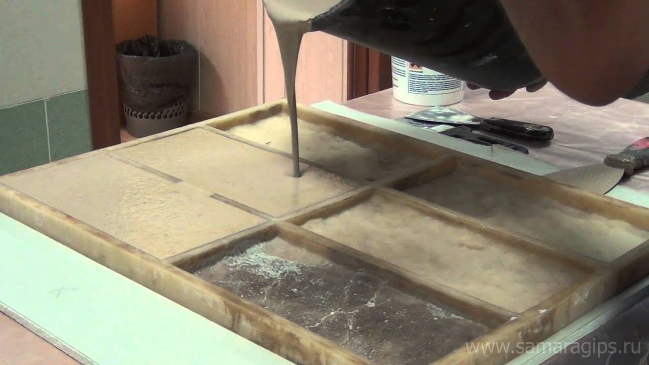 Самодельная столешница: технология изготовления из бетона, плитки и камня | строй легко