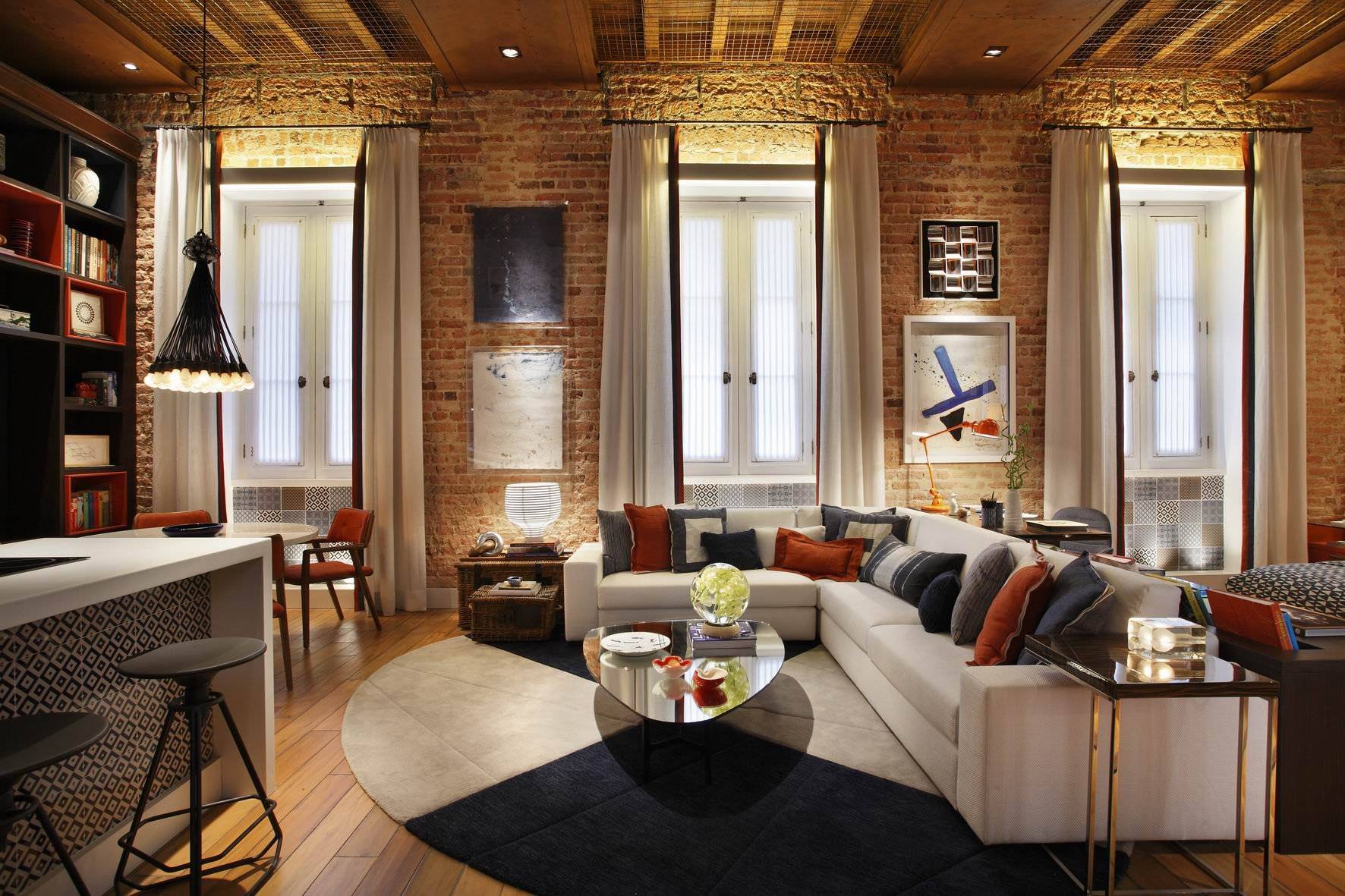 Современный интерьер квартиры - 110 лучших фото модного дизайна