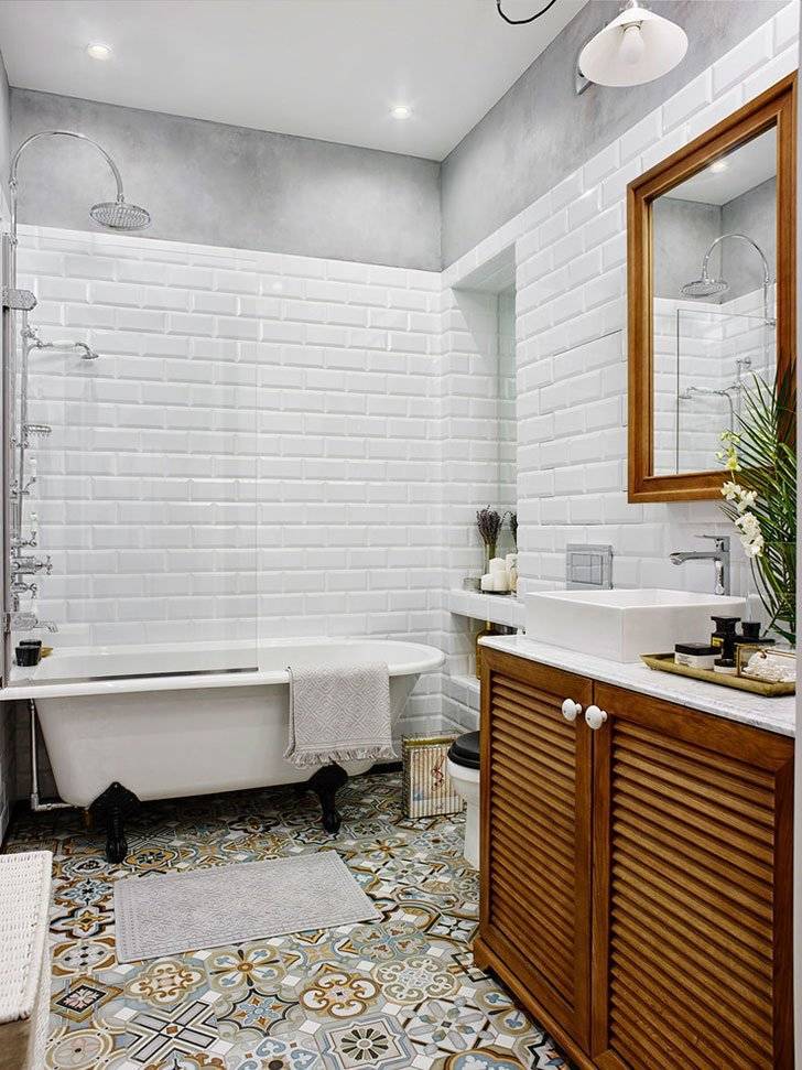 Ванная комната в белом стиле: фото идеи дизайна преимущества цвета