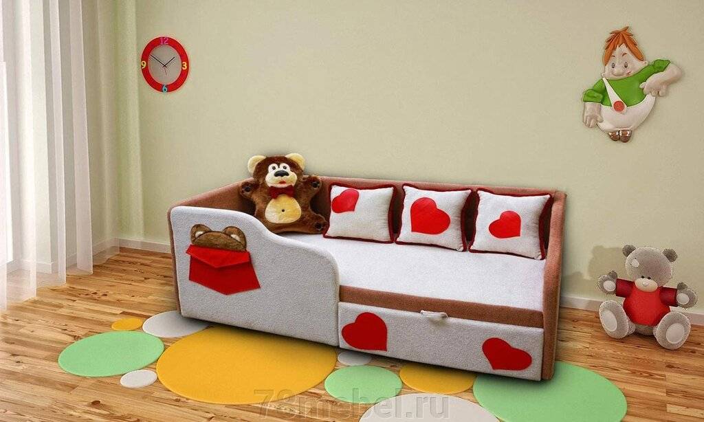 Диван в детской комнате: гид по выбору спальных и гостевых диванов (40 фото)