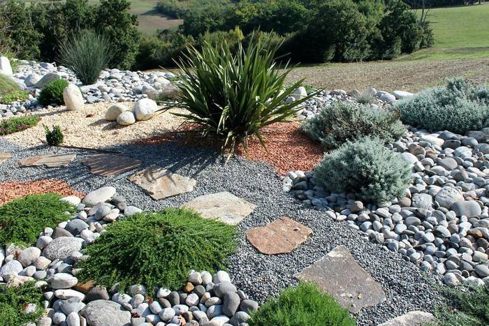 Каменистый сад в ландшафтном дизайне — советы по обустройству - 22 фото