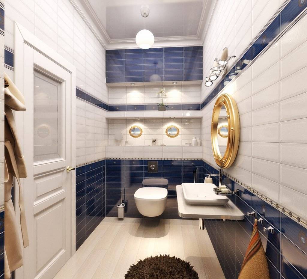 Ванная комната в морском стиле своими руками (фото и видео)