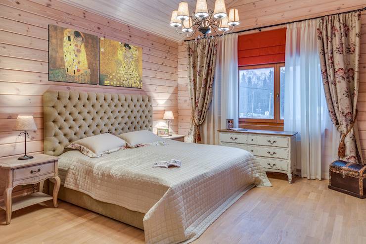Дизайн красивой спальни в частном доме (121 фото): оформление и отделка спальни в загородном доме