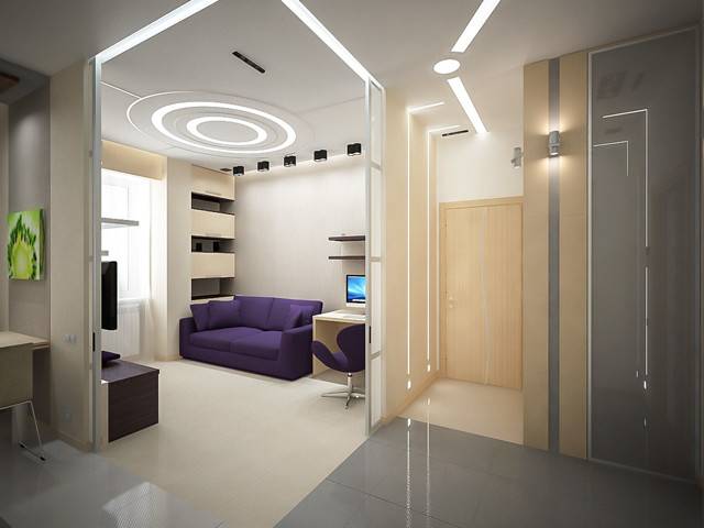 Прихожая-гостиная (78 фото): дизайн гостиной, совмещенной с коридором в частном доме и квартире, планировка зала, объединенного с прихожей в одно помещение