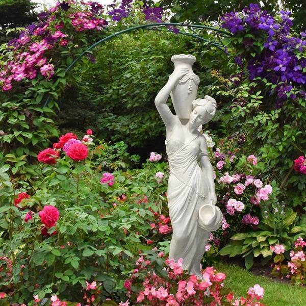 Садовые скульптуры своими руками. из чего и как можно сделать скульптуру для дачи?