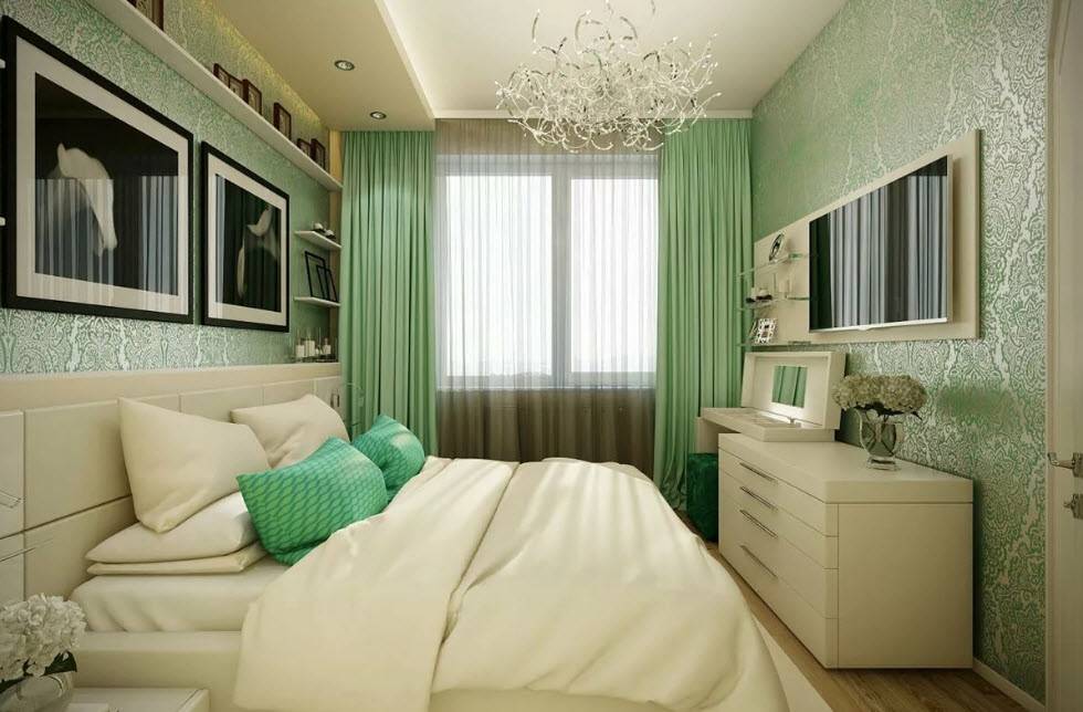 Спальня 10 кв м: дизайн, фото, мебель, отделочные матереиалы
