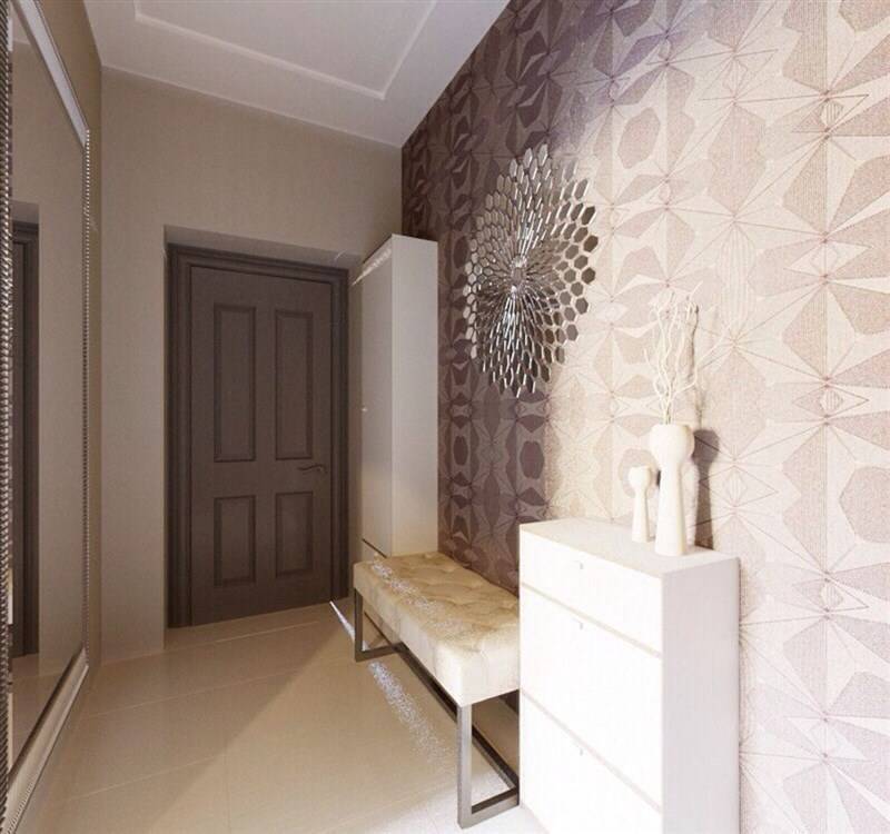 Дизайн коридора в панельном доме: фото