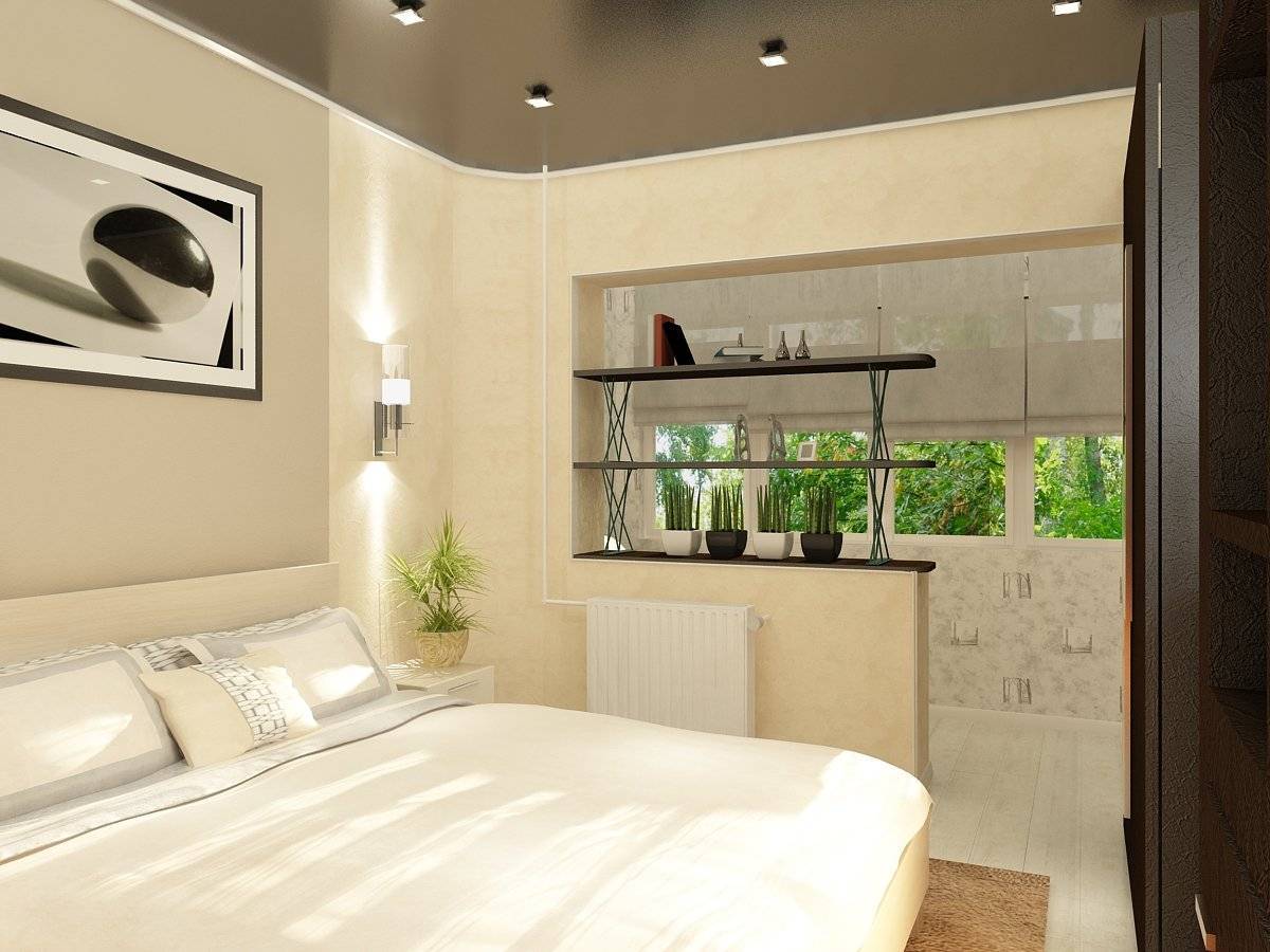 Дизайн спальни с балконом - 100 фото лучших идей и новинок дизайна