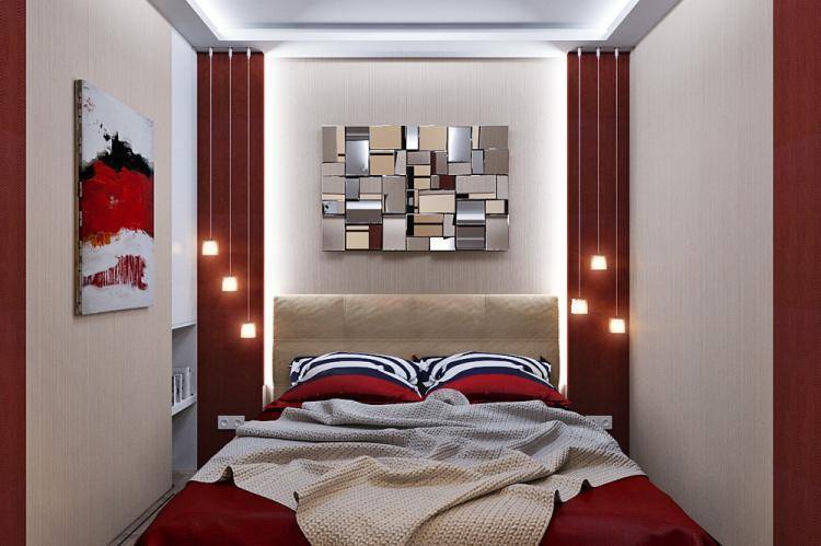Дизайн спальни без окна: как сделать комнату светлой и просторной. спальня без окна