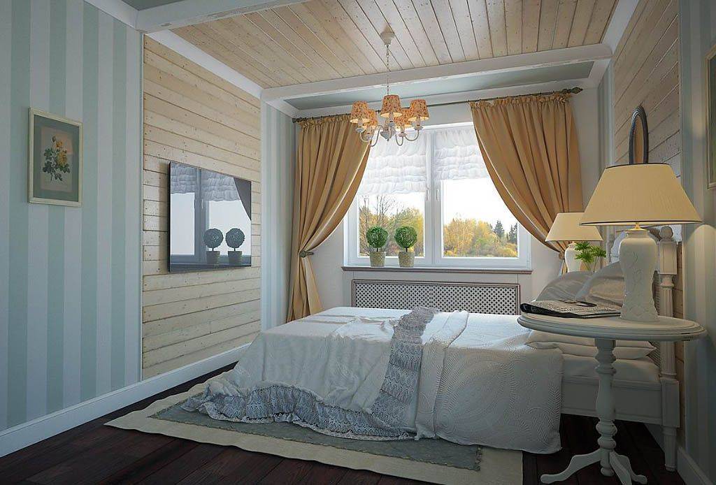 Спальня в деревянном стиле или почему в деревне спится лучше