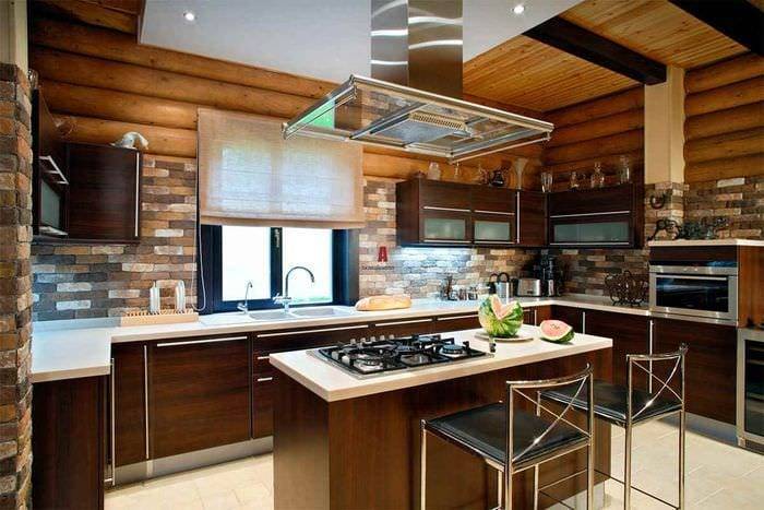 Интерьер кухни в квартире - 75 фото лучшего дизайна