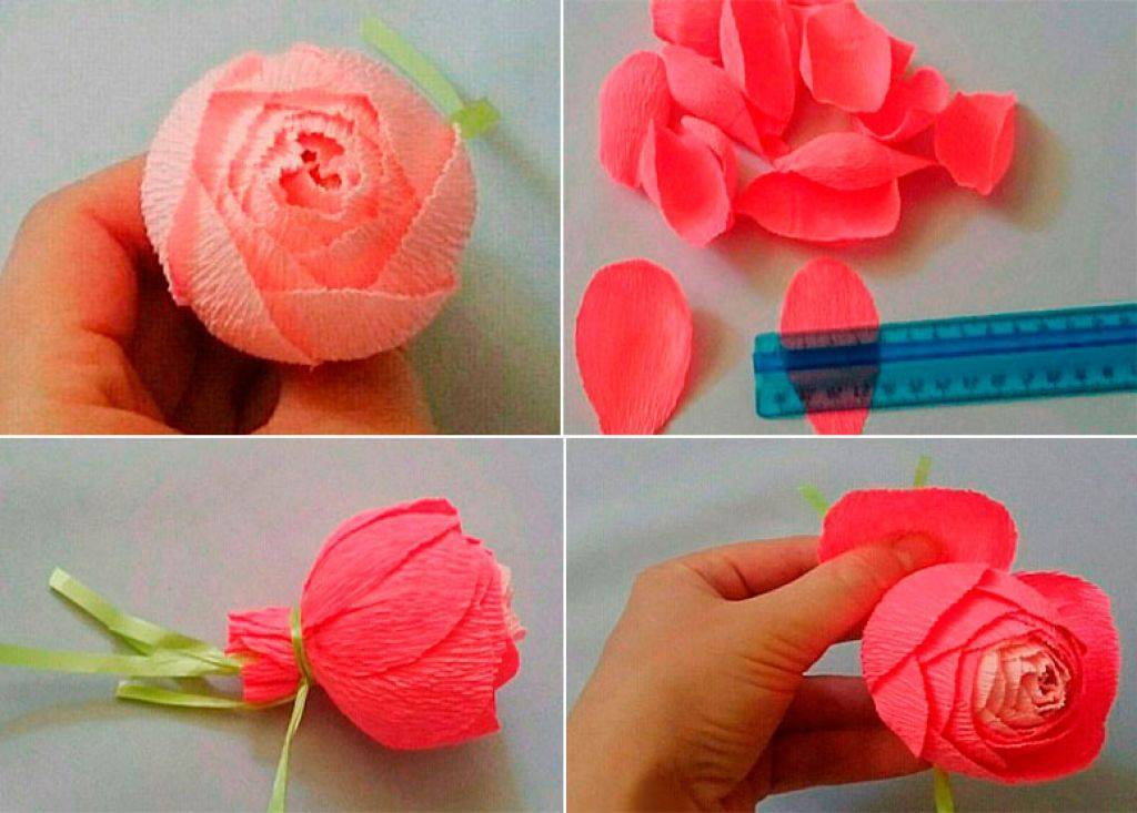Как сделать легкие цветы из бумаги легко и быстро. пошаговые инструкции + 300 фото