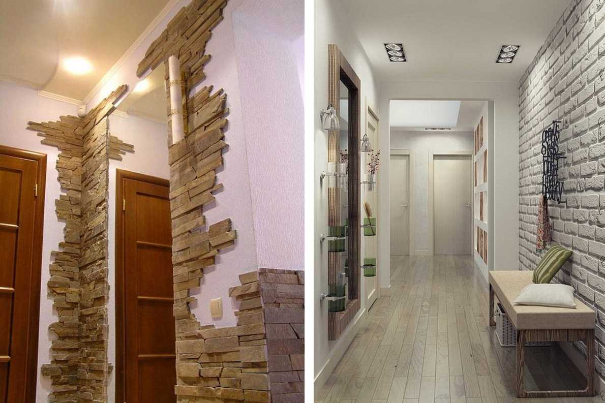 Дизайнерские идеи для отделки стен в прихожей частного дома интерьер и дизайн