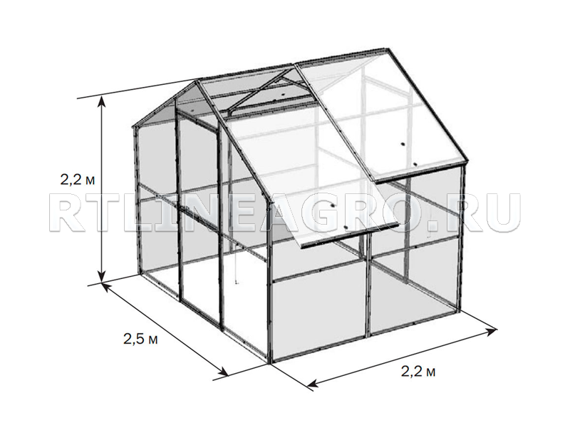 Теплица своими руками: пошаговая инструкция от а до я: размеры, чертежи, планировка