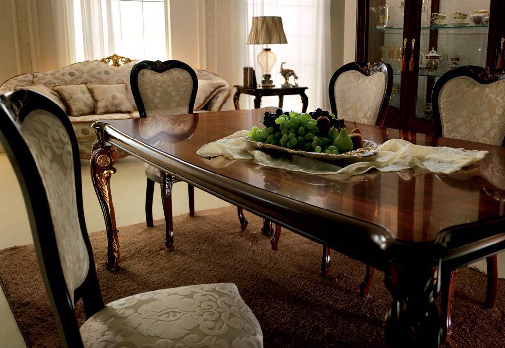 Стол в гостиную (80 фото): выбираем столик со стульями для зала, маленькие и большие модели в стиле «классика» в современном дизайне интерьера