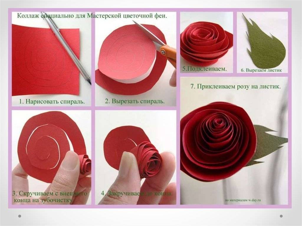 Как сделать розу из бумаги своими руками в разных стилях: пошаговые инструкции с фото и видео мастер-класса