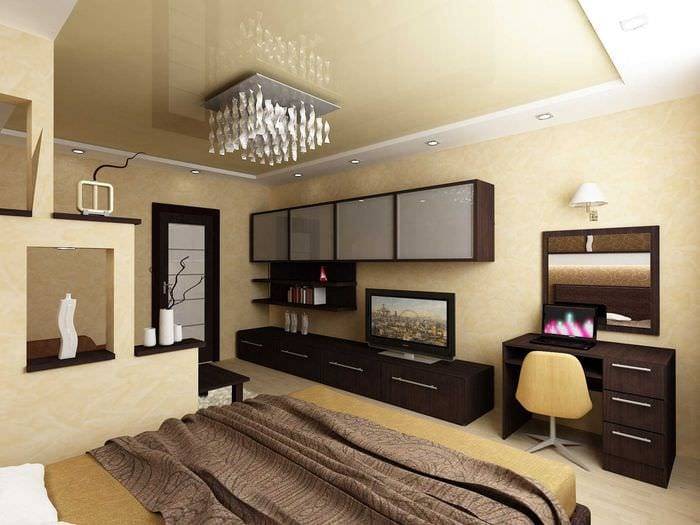 Дизайн спальни 14 кв. м (85 фото): дизайн-проект интерьера квадратной и прямоугольной комнаты, как обставить, планировка и идеи дизайна