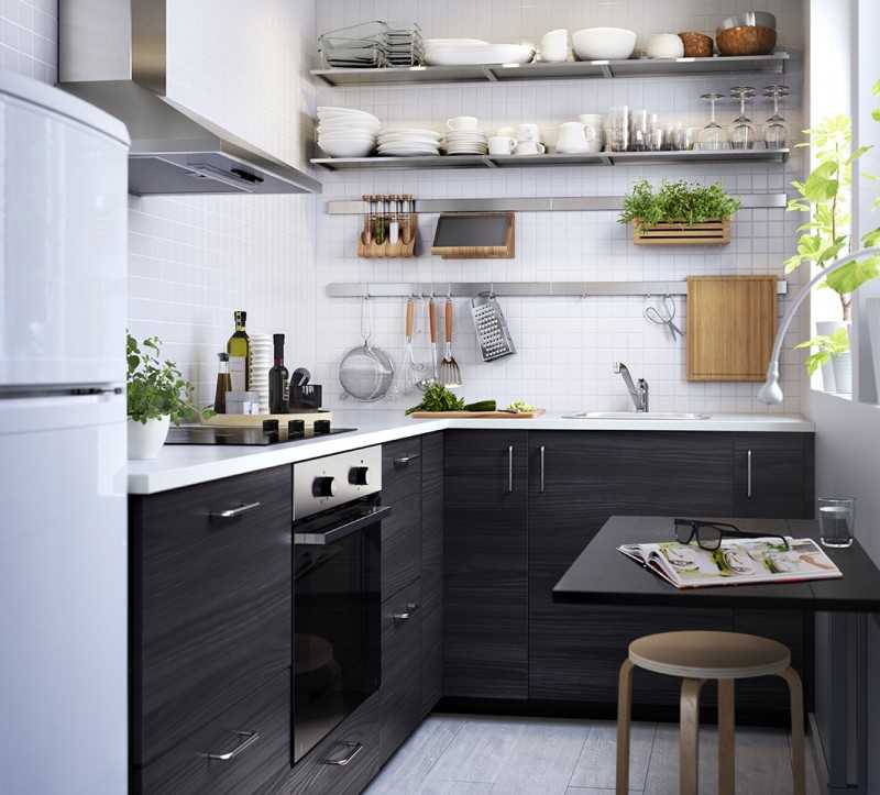 80 примеров угловых кухонь + секреты дизайна и удачной планировки