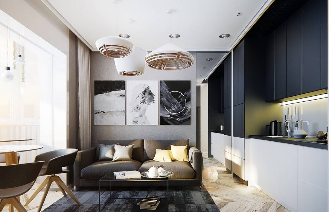 Оформляем дизайн гостиной в стиле модерн: 76 роскошных примеров