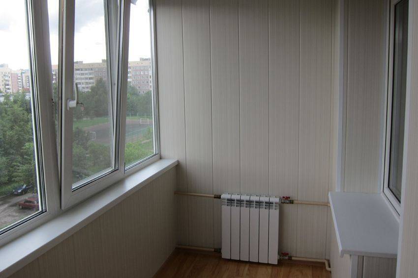 Отопление лоджии или балкона от центрального отопления