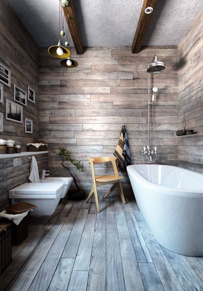 Ванная в стиле лофт - обзор самых простых идей создания популярного стиля для ванной (110 фото)