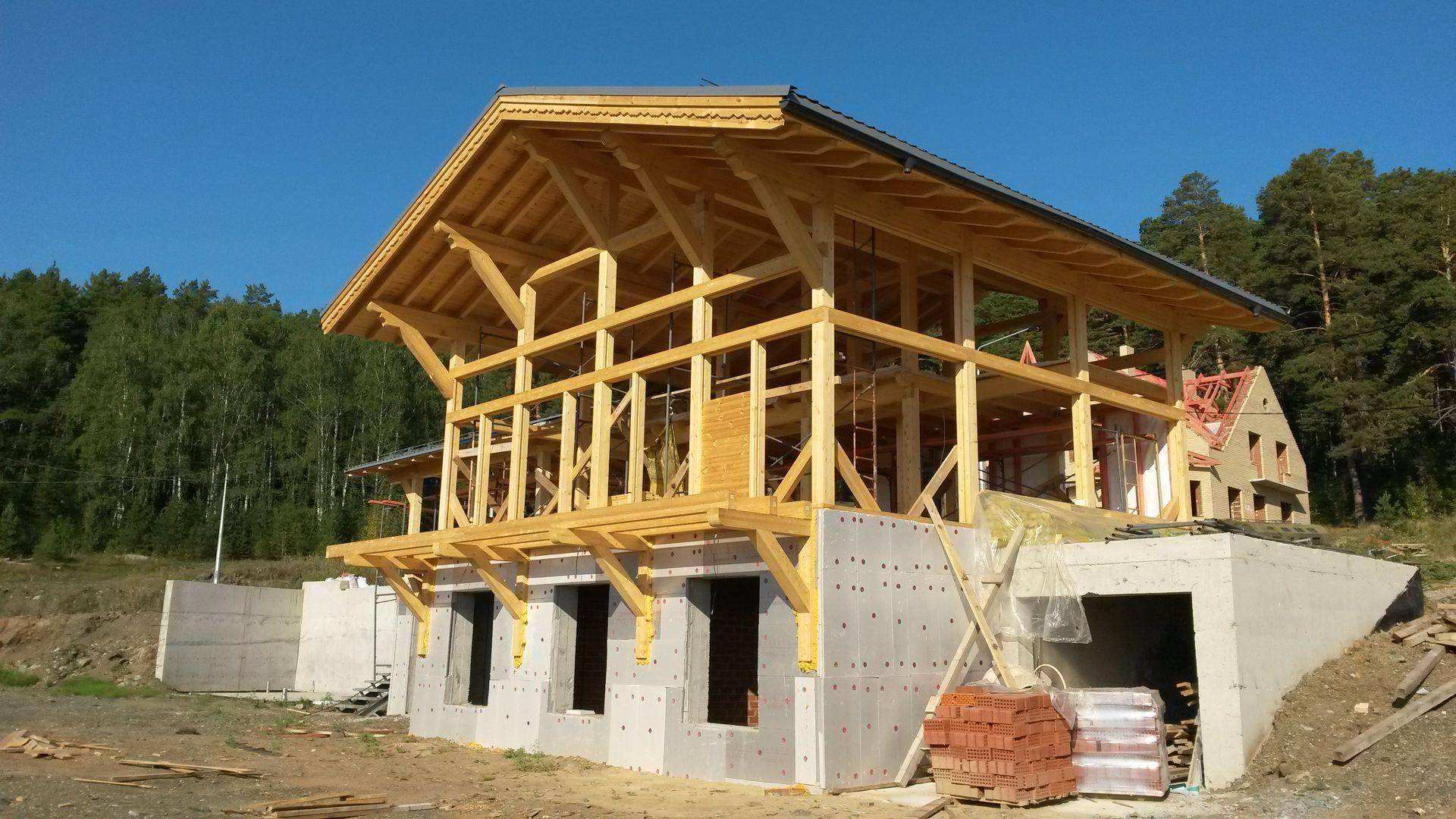 Строительство каркасных домов в москве: цена и фото проектов