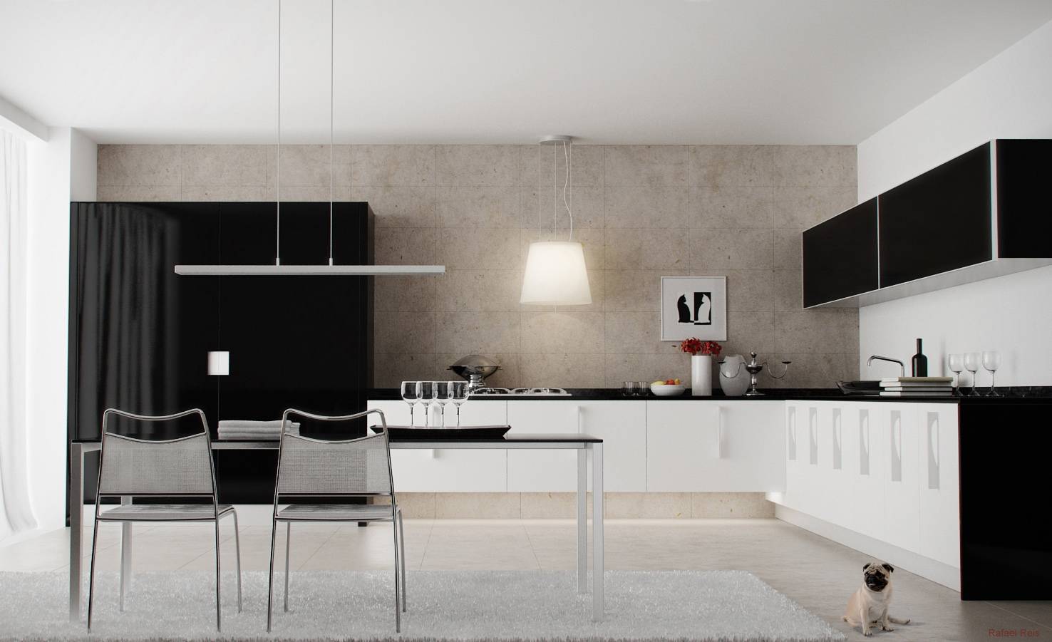 Обои под белую кухню: какие подобрать по цвету, дизайну и стилевому направлению | дизайн и фото