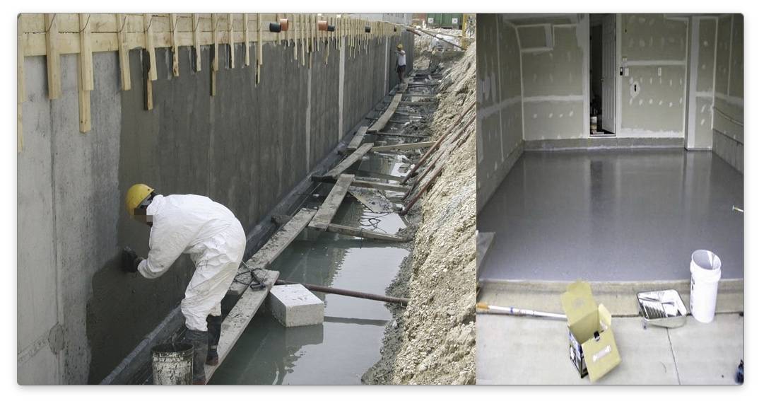 Жидкое стекло для гидроизоляции бетона - сфера применение, особенности, этапы выполнения работ