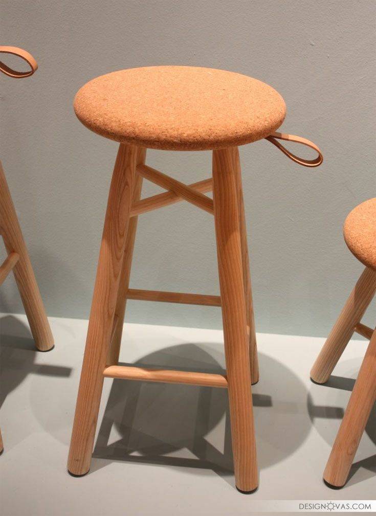 Барные стулья в интерьере: из дерева, металла, со спинкой (145+)