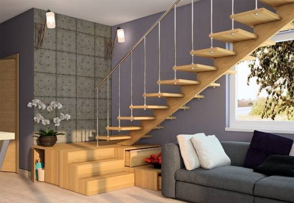 Фото-обзор лестниц в коттеджах: 60 идей для дизайна