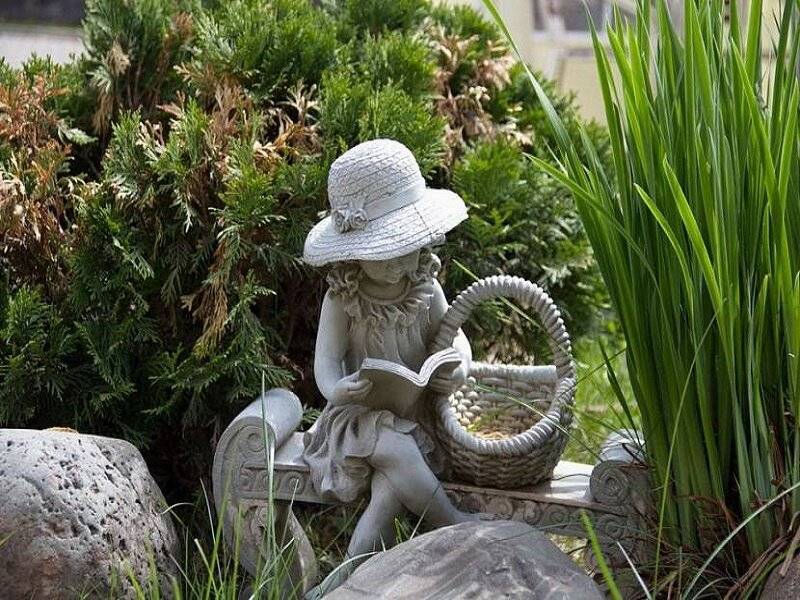 Садовая скульптура в дизайне участка. стили, выбор, расположение. фото — ботаничка.ru