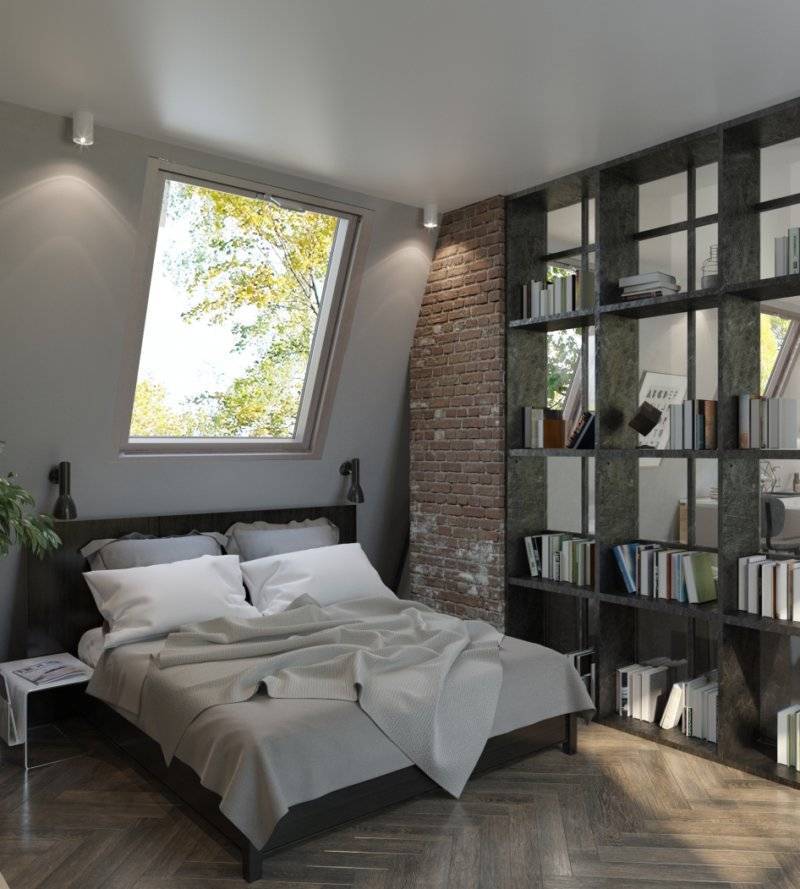 Спальня в стиле лофт — 150 фото идеального оформления дизайна (новинки 2020 года)