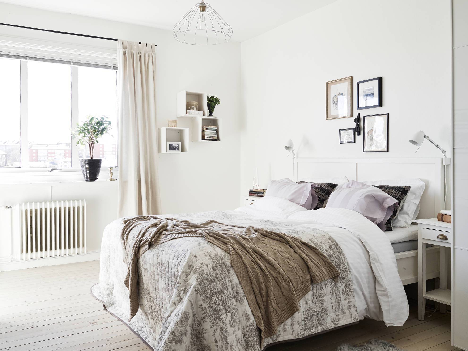 Спальня в скандинавском стиле: скромное очарование этнического интерьера – советы по ремонту