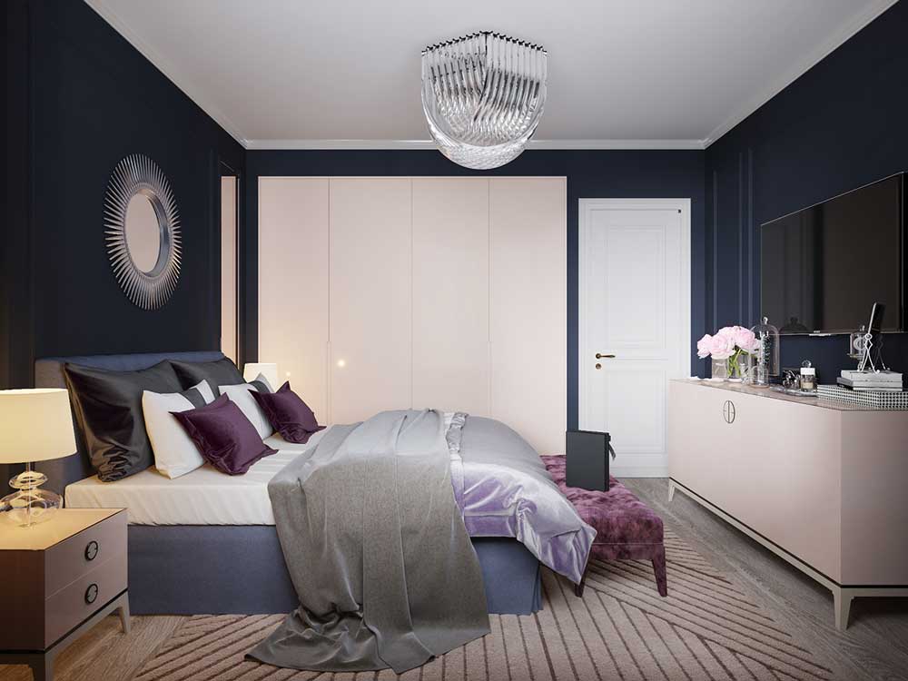 Спальня 13 кв. м. - реальные фото уютного дизайна спальни 13 м²
