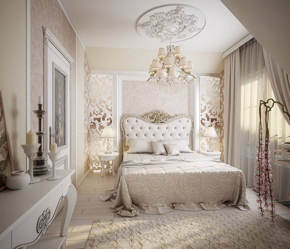 Дизайн спальни в классическом стиле (75 фото) - варианты интерьера