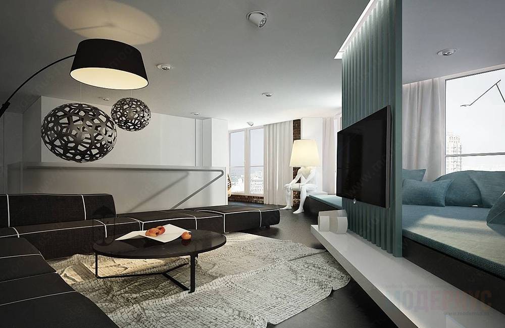 76 идей дизайна гостиной в стиле модерн — фото реальных интерьеров и советы