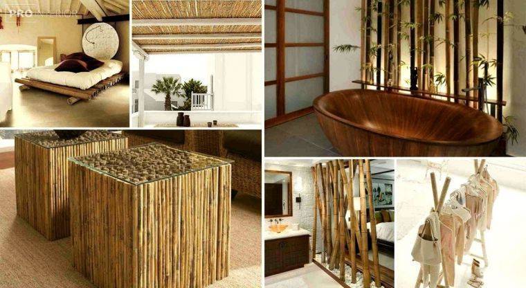 Отделка стен бамбуком – разновидности, преимущества и технология