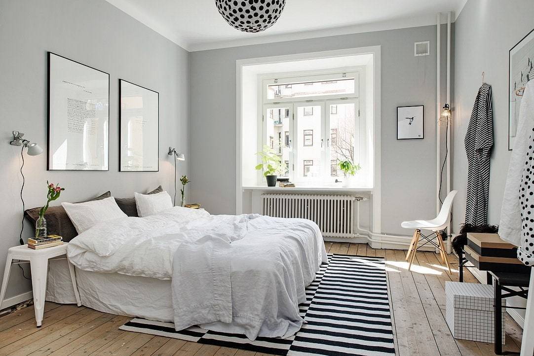 Спальня в скандинавском стиле: 70 фото с идеями комфортного дизайна интерьера