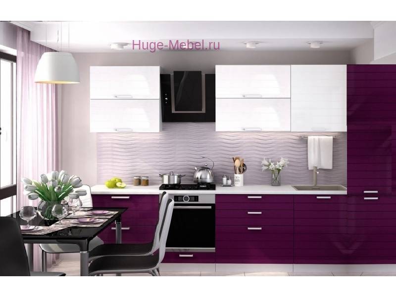 Кухня в баклажановом цвете: стильное решение
