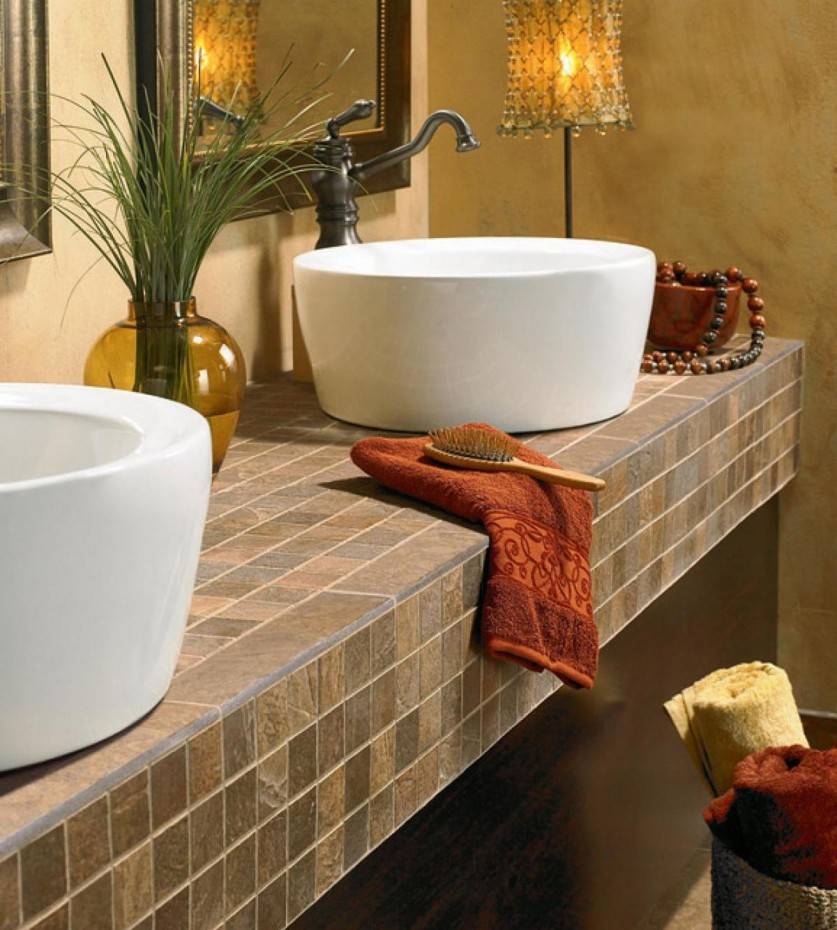 Раковина-столешница: советы как подобрать лучшую модель в современную ванную комнату (110 фото)