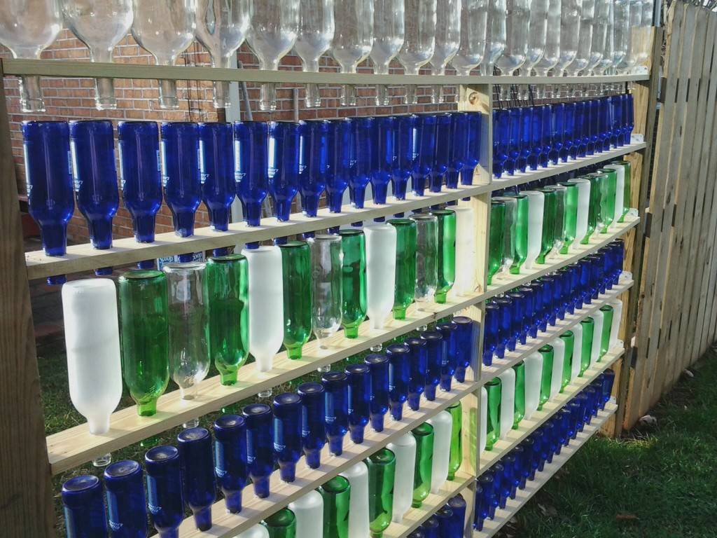Поделки для сада из пластиковых бутылок – фото