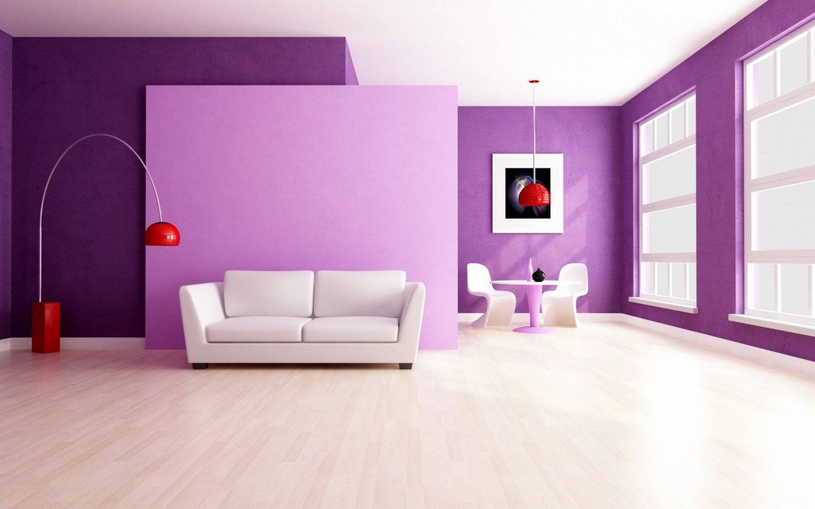 Обои фиолетового цвета: 70 современных фото и идей
