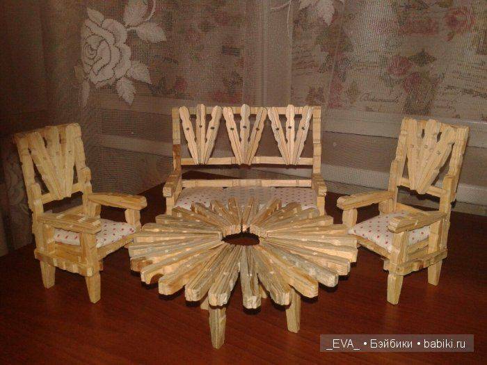 Мебель для кукол своими руками: стол, стулья, диваны (76 фото)