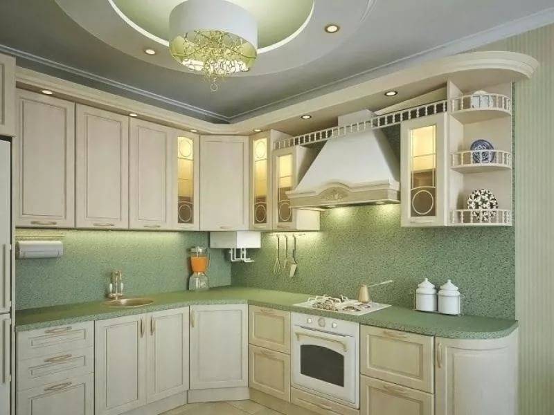 Угловые кухни:175 + (фото) дизайна кухонных гарнитуров
