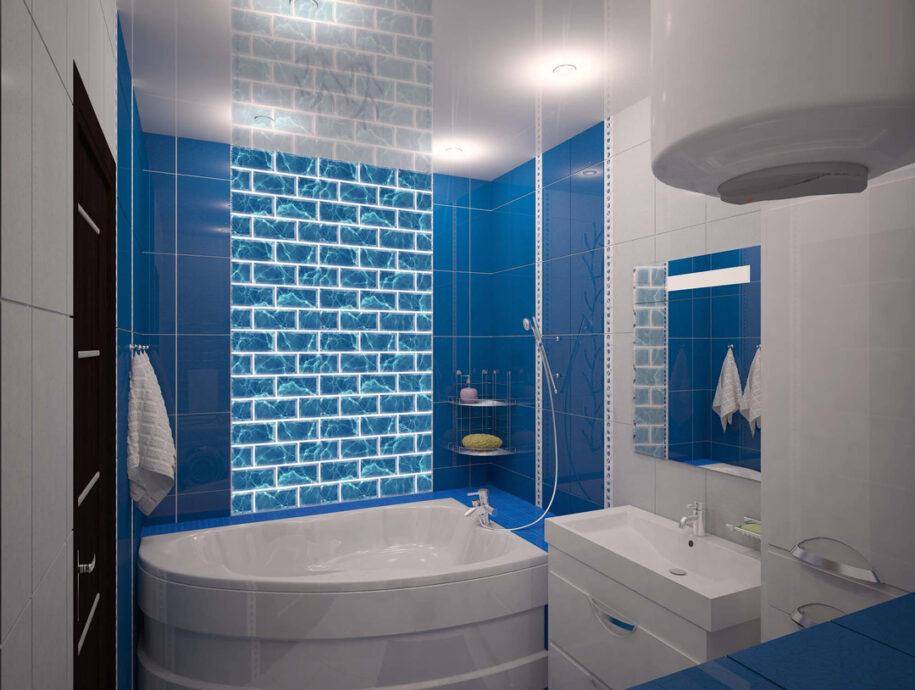 Голубая ванная: 120 фото стильных решений и особенности сочетаний интерьера голубого цвета