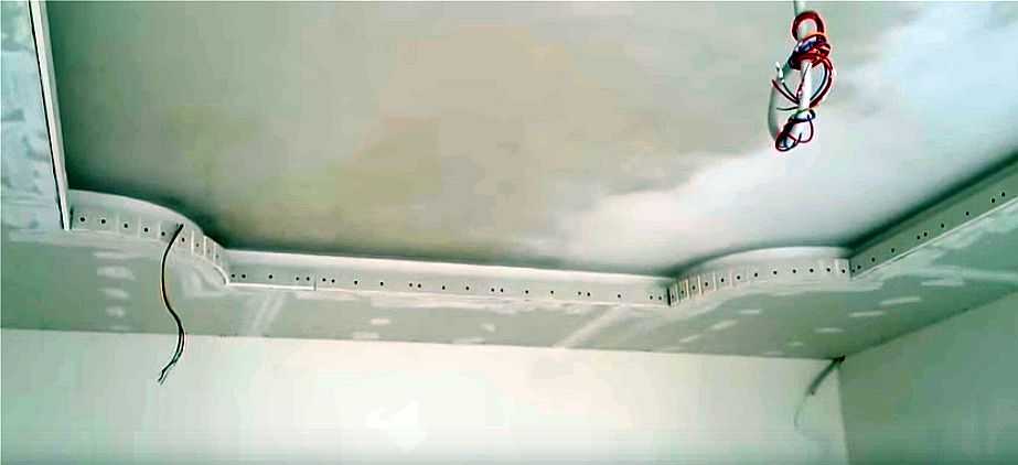 Потолок из гипсокартона с подсветкой своими руками: 2 способа сборки  | дневники ремонта obustroeno.club
