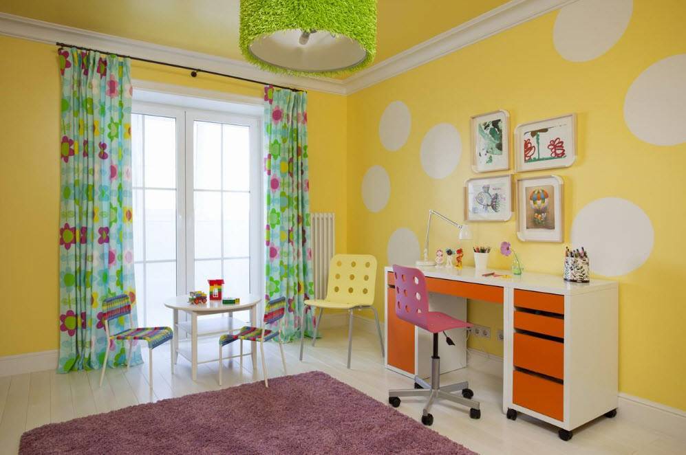 Стены в детской: 120 фото стильного украшения и современного дизайна